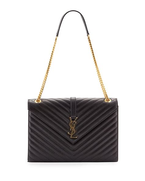 ysl shoulder bag vintage|saint laurent monogram shoulder bag.